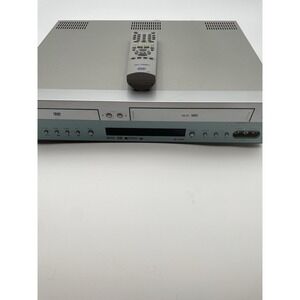 Go Video Sonic Blue DVD VCR Combo Model DVR4300  Tested & Working W/ OEM Remote